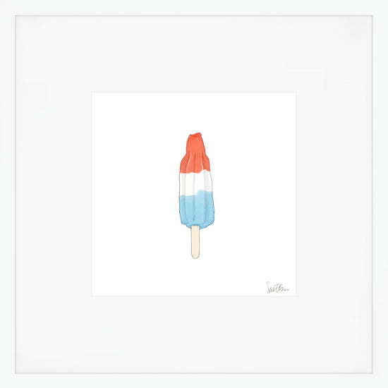 Popsicle Art Print by Sara Fitz
