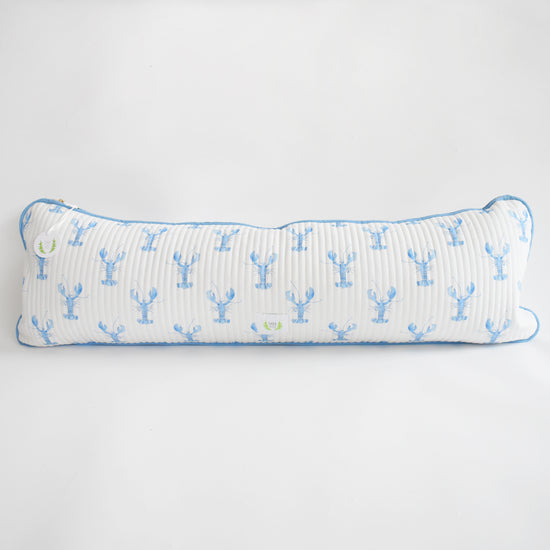 Lumbar Pillow, Blue Lobster