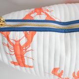 Lumbar Pillow, Lobster by Sara Fitz
