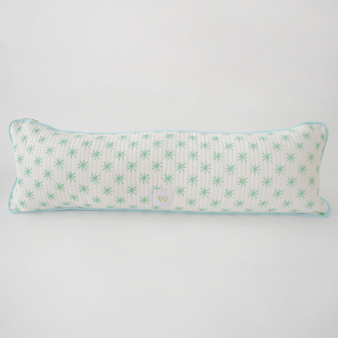 Lumbar Pillow, Green Star