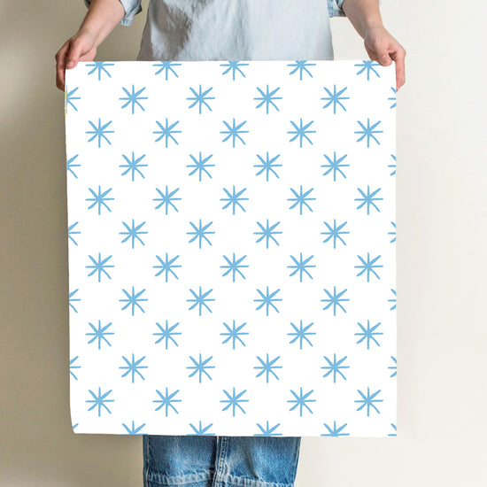 Star Blue Wallpaper by Sara Fitz