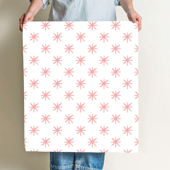 Star Pink Wallpaper by Sara Fitz
