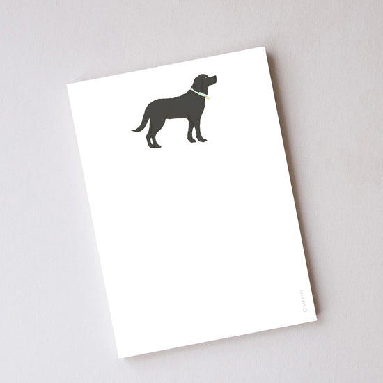 Black Pup Notepad