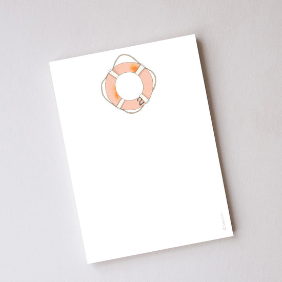 Life Ring Notepad by Sara Fitz