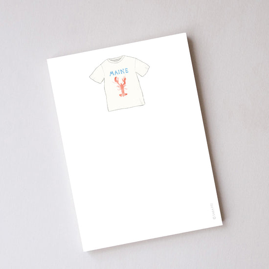 Maine Tee Notepad