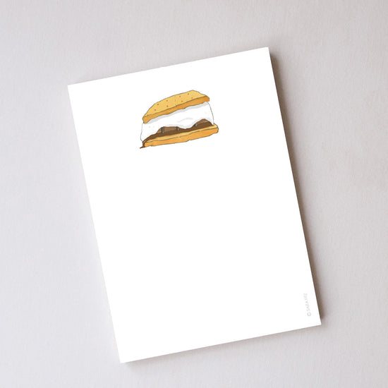 S'more Notepad by Sara Fitz