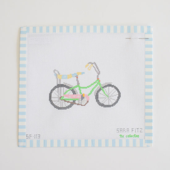 Banana Bike Needlepoint