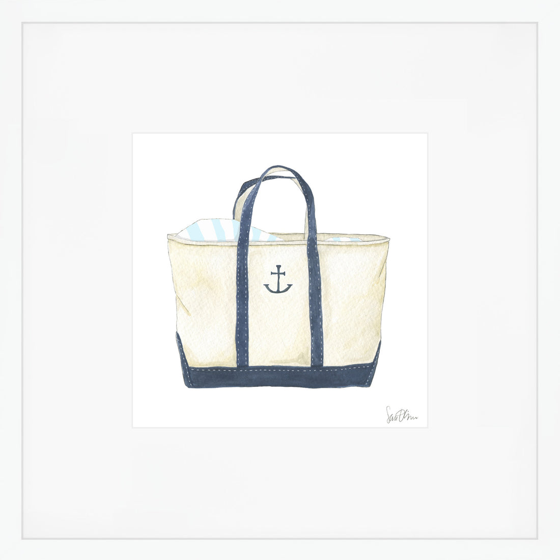Totes Local Art Print - Anchor