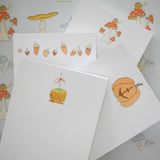 Coastal Pumpkin Notepad by Sara Fitz