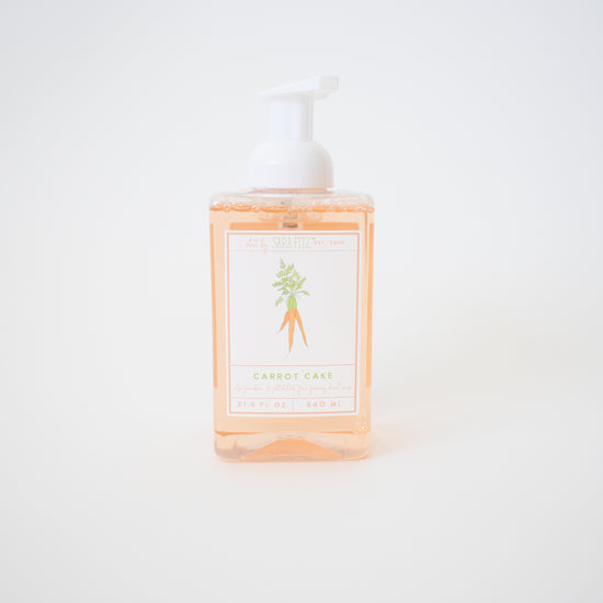 Carrot Foaming Soap by Sara Fitz