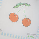 Cherry Needlepoint