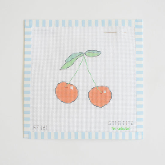Cherry Needlepoint