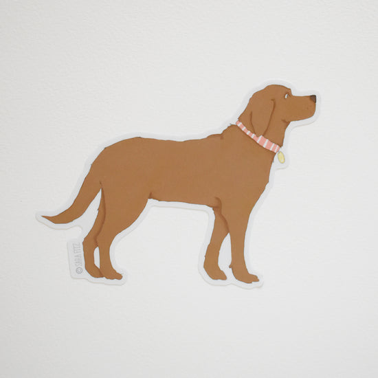 Chocolate Pup Sticker