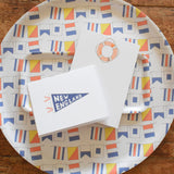 Small COAST Flags Tray by Sara Fitz