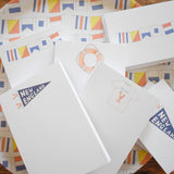 COAST Flags Note Card by Sara Fitz