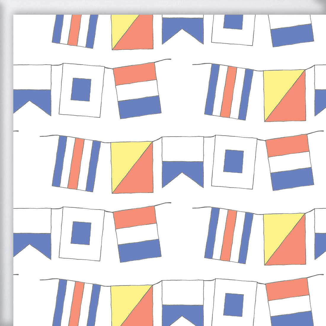 COAST flags Gift Wrap by Sara Fitz