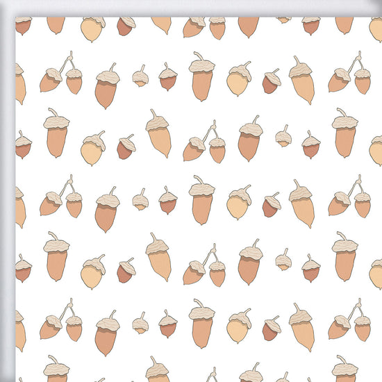 Acorn Gift Wrap by Sara Fitz