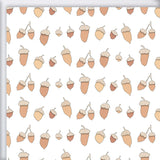 Acorn Gift Wrap by Sara Fitz