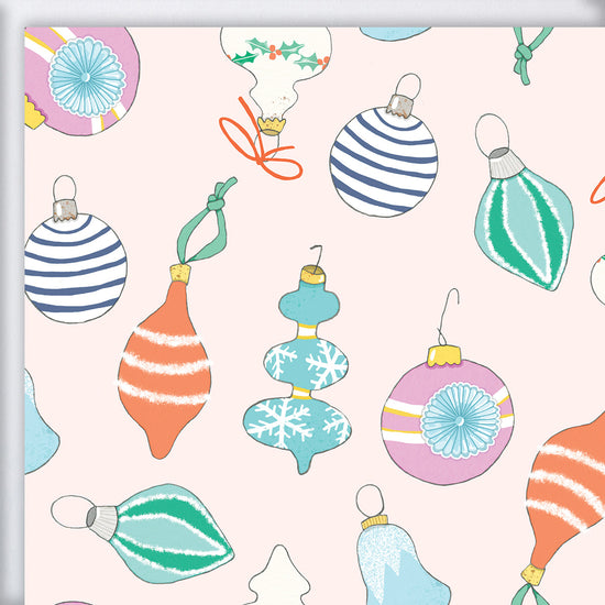 Vintage Ornament Gift Wrap by Sara Fitz