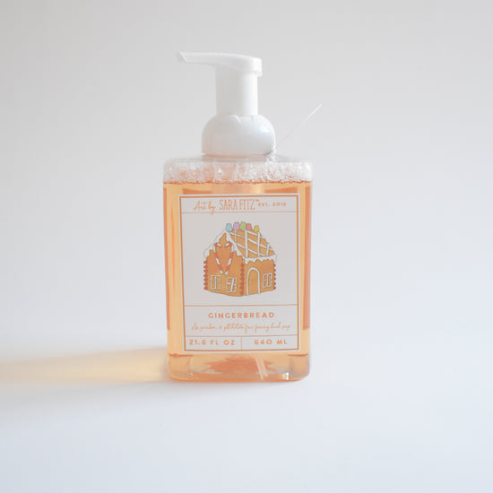Gingerbread Cottage Foaming Soap