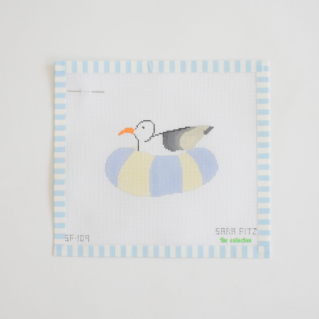 Floating Gull Needlepoint