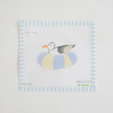 Floating Gull Needlepoint