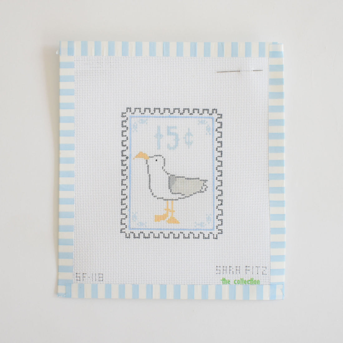 Gull Stamp Needlepoint