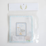Gull Stamp Needlepoint