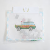 Holiday Wagon Needlepoint