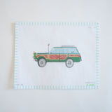 Holiday Wagon Needlepoint