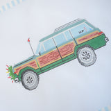 Holiday Wagon Needlepoint