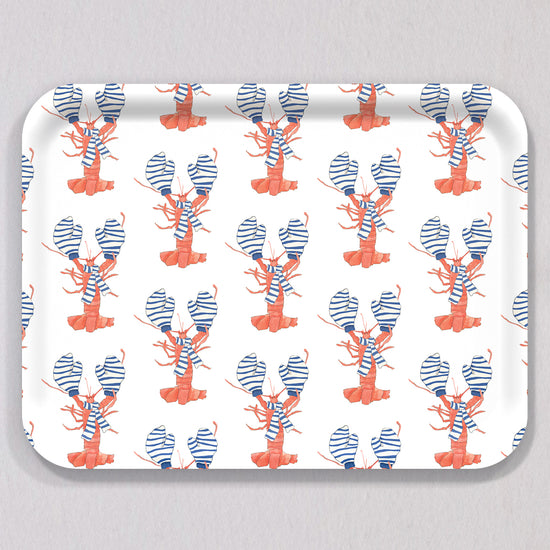 Large Cozy Lobster Tray by Sara Fitz