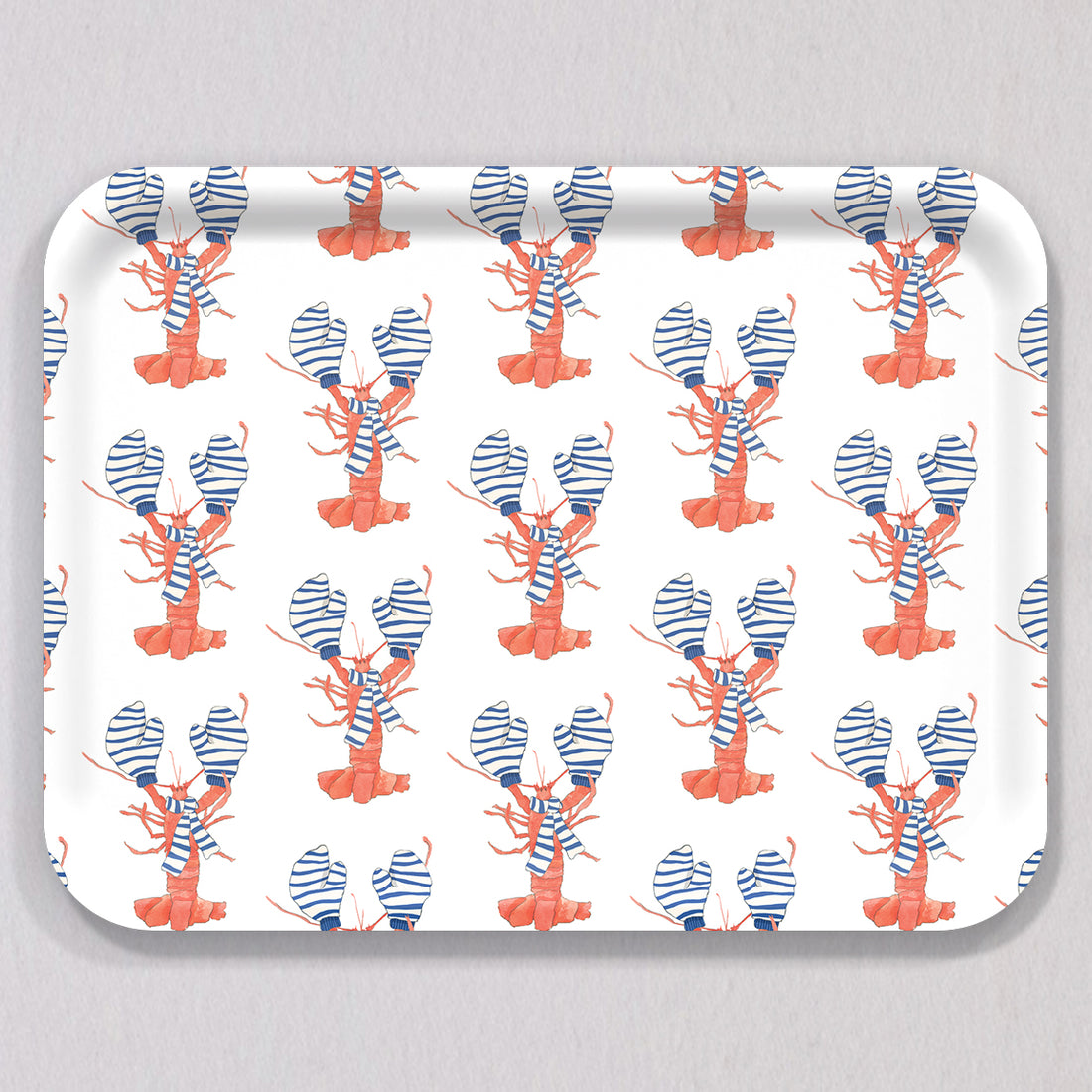 Large Cozy Lobster Tray by Sara Fitz