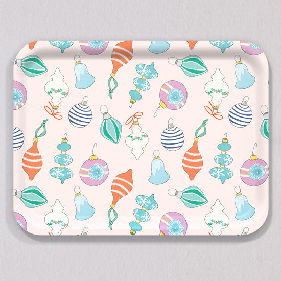 Large Vintage Ornament Tray by Sara Fitz