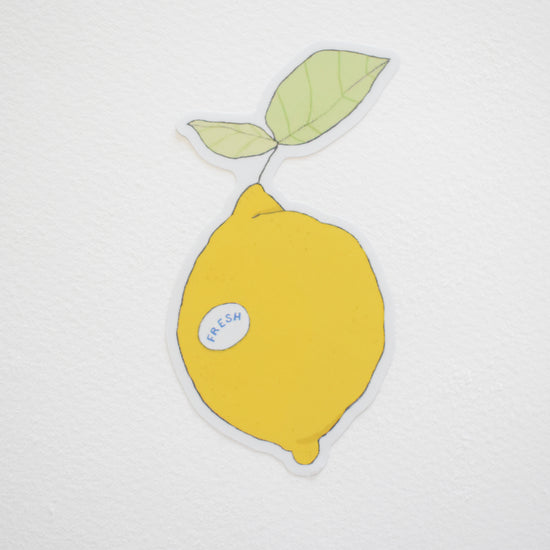 Lemon Sticker