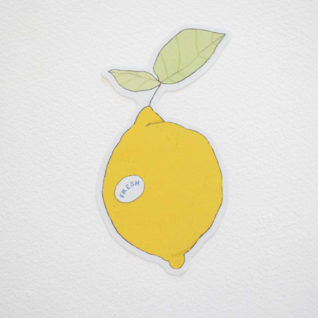 Lemon Sticker by Sara Fitz