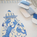 Ginger Jar Lobster Needlepoint