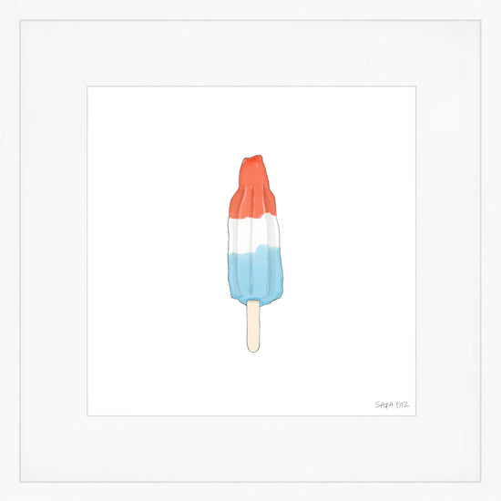 Popsicle Mega Art Print by Sara Fitz