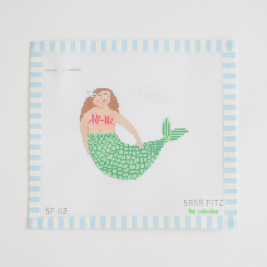Mermaid Needlepoint