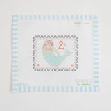 Mermaid Stamp Needlepoint
