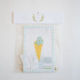 Mint Gelato Needlepoint