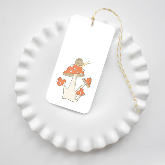 Mushroom Tags by Sara Fitz
