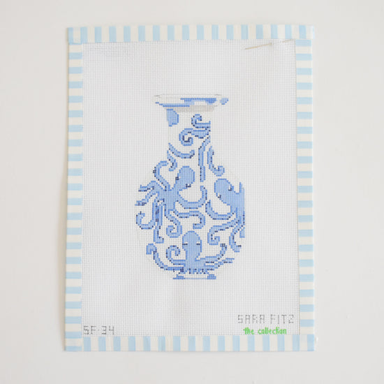Ginger Jar Octopus Needlepoint