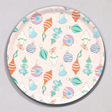 Large Vintage Ornament Tray, Round by Sara Fitz