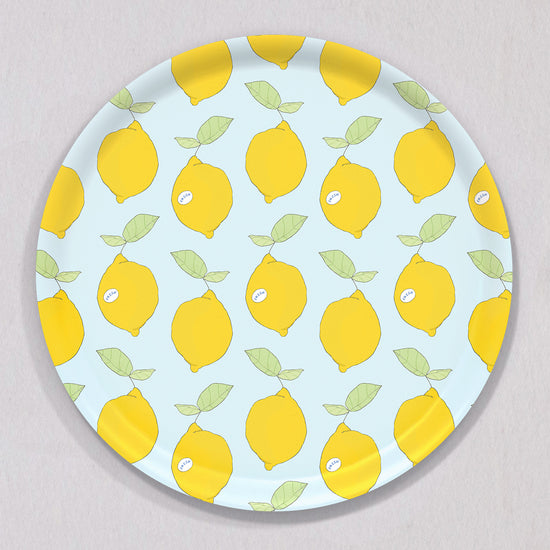 Lemon Tray, Round by Sara Fitz