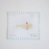 Santa Whale Needlepoint