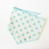 Dog Bandana, Green Star