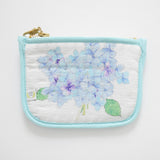 Coin Pouch, Hydrangea by Sara Fitz