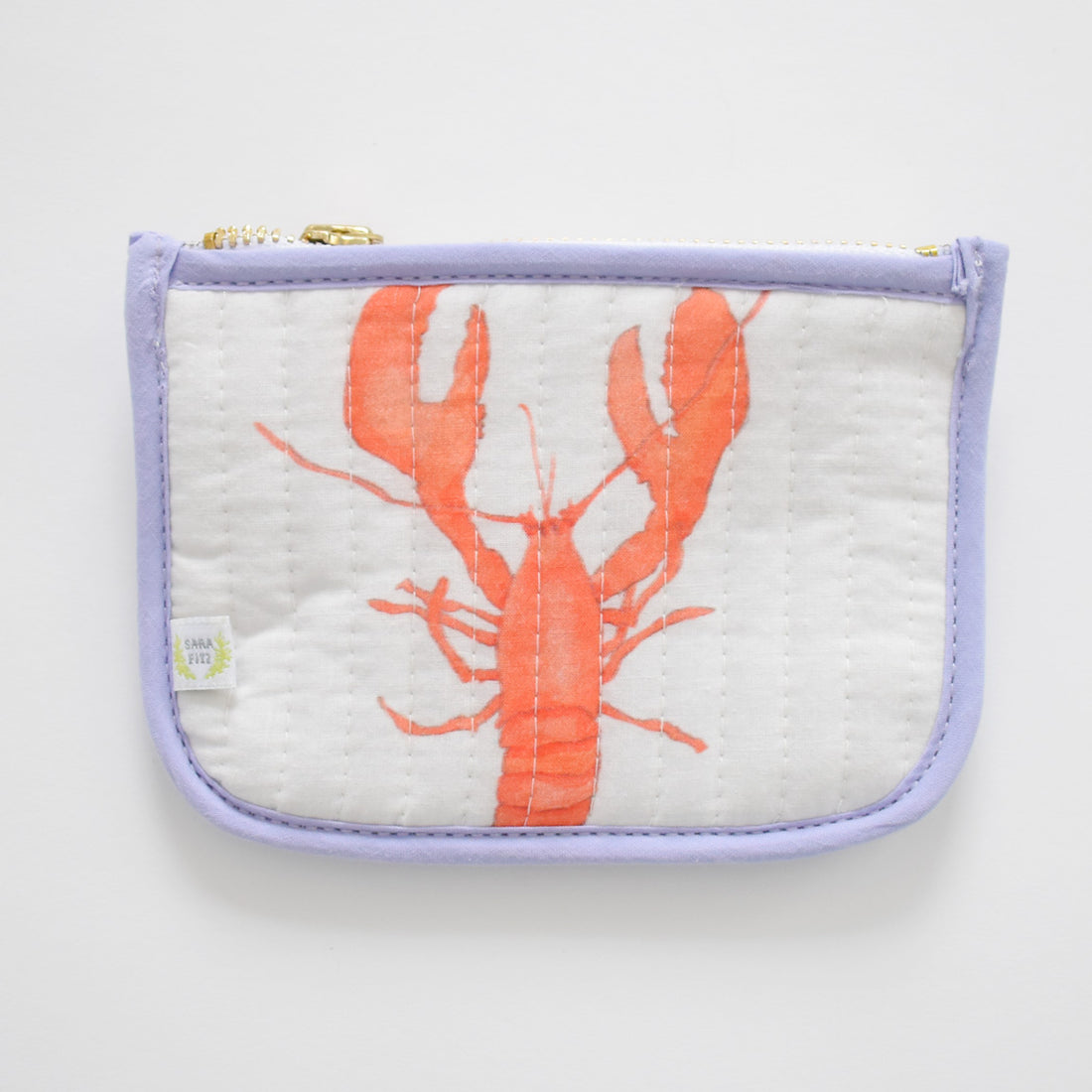 Coin Pouch, Lobster by Sara Fitz