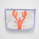 Coin Pouch, Lobster by Sara Fitz